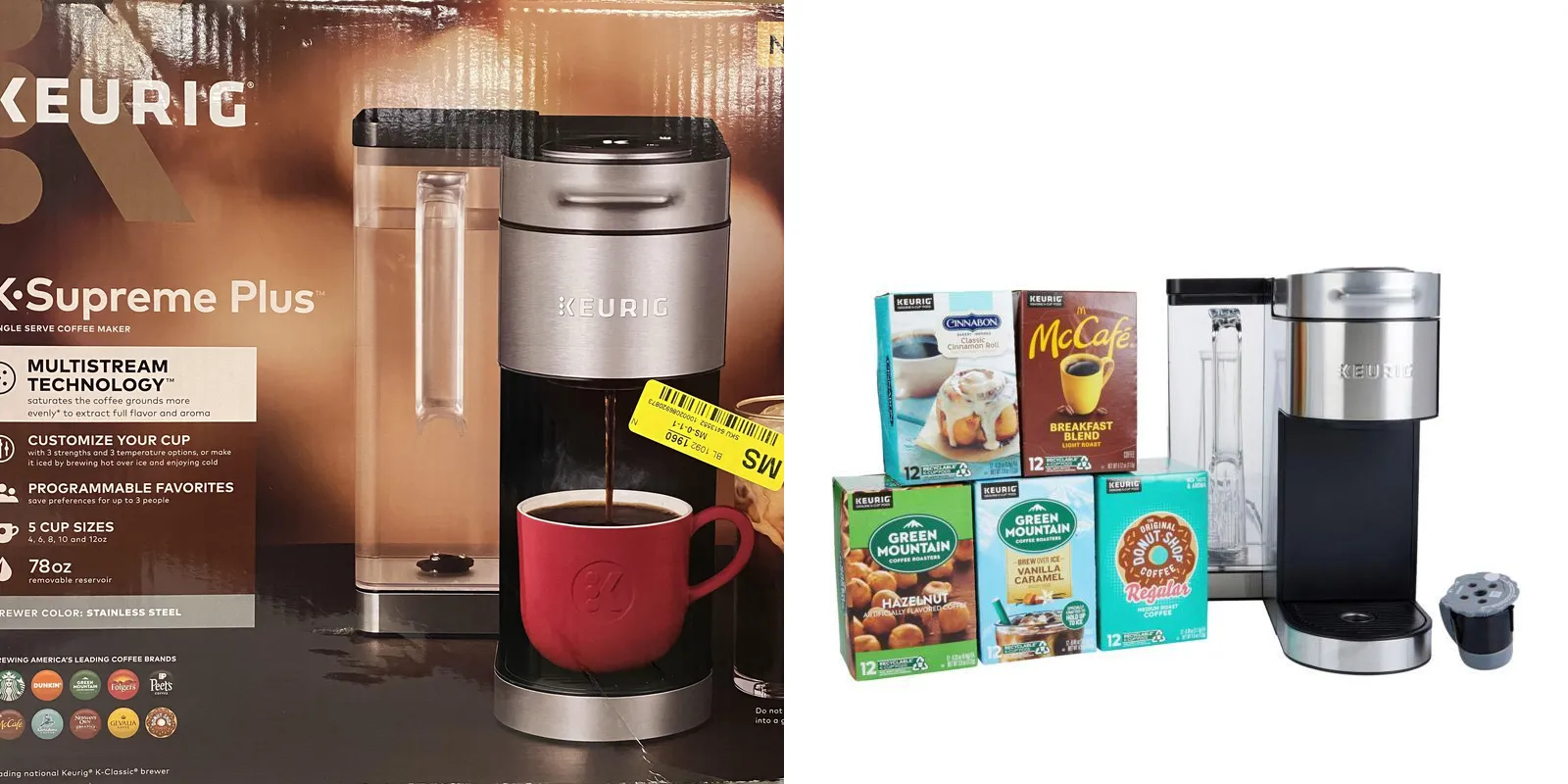 Keurig K-Supreme Plus Vs Keurig K-Compact 