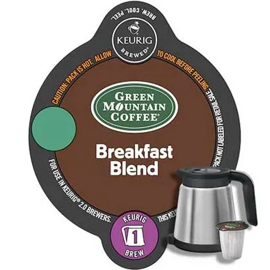 Keurig Carafe Pods